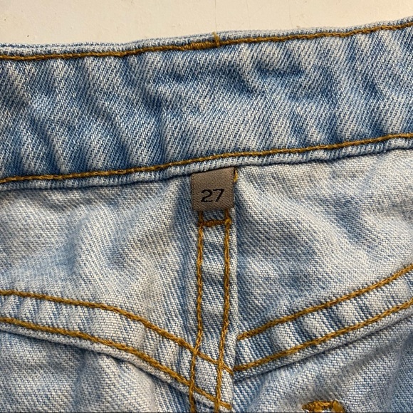 Carmar Estella Colin Skirt Jean Denim Side Zip Zipper 27 - Picture 6 of 7